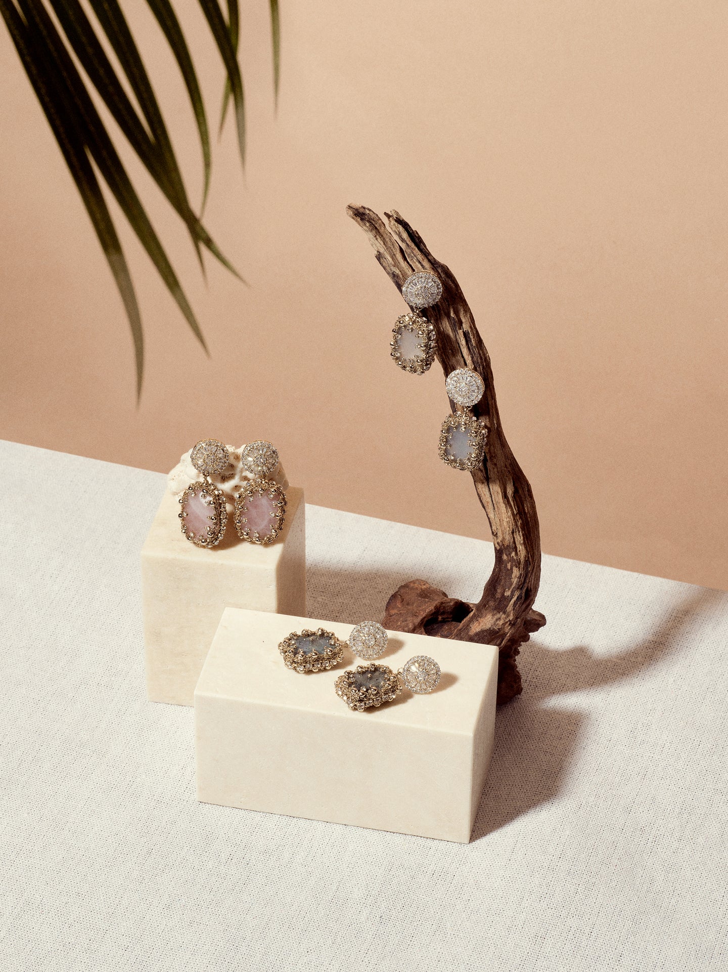 Claudette gemstone earrings