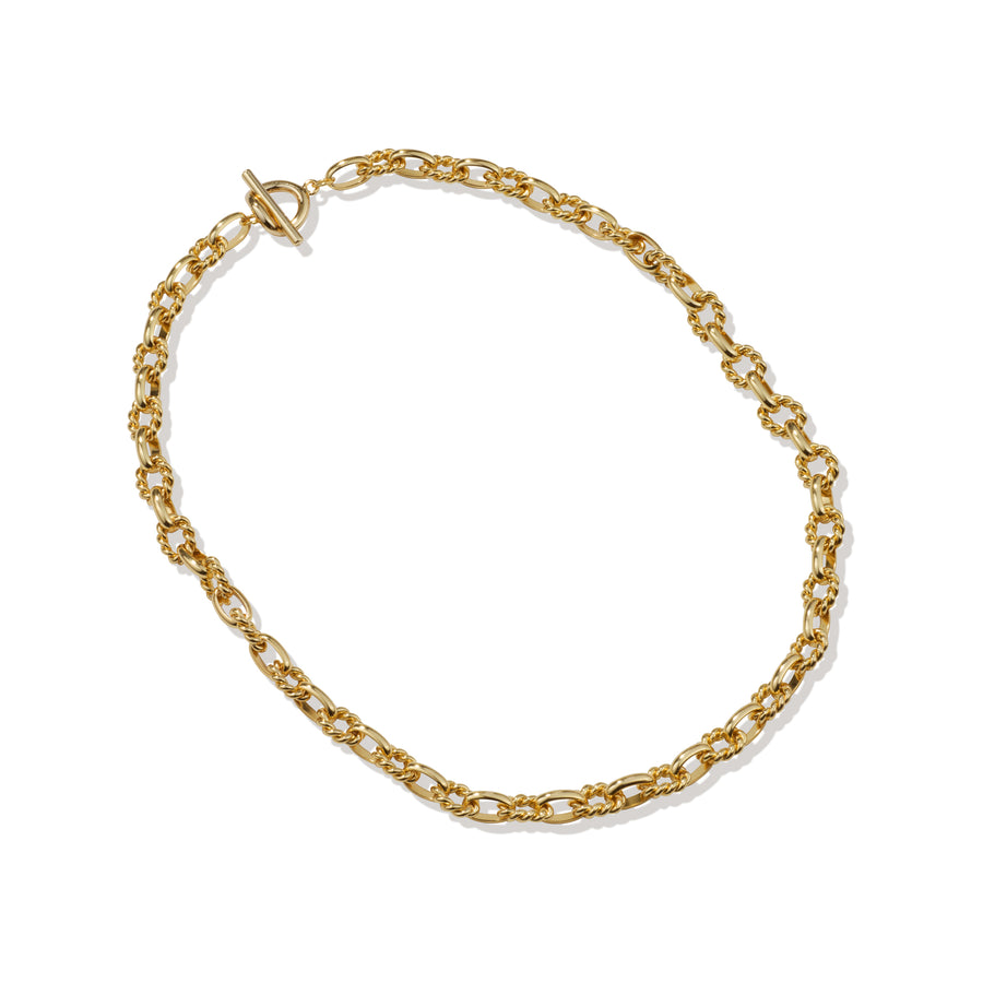 Aydan 14k Gold Twisted Necklace