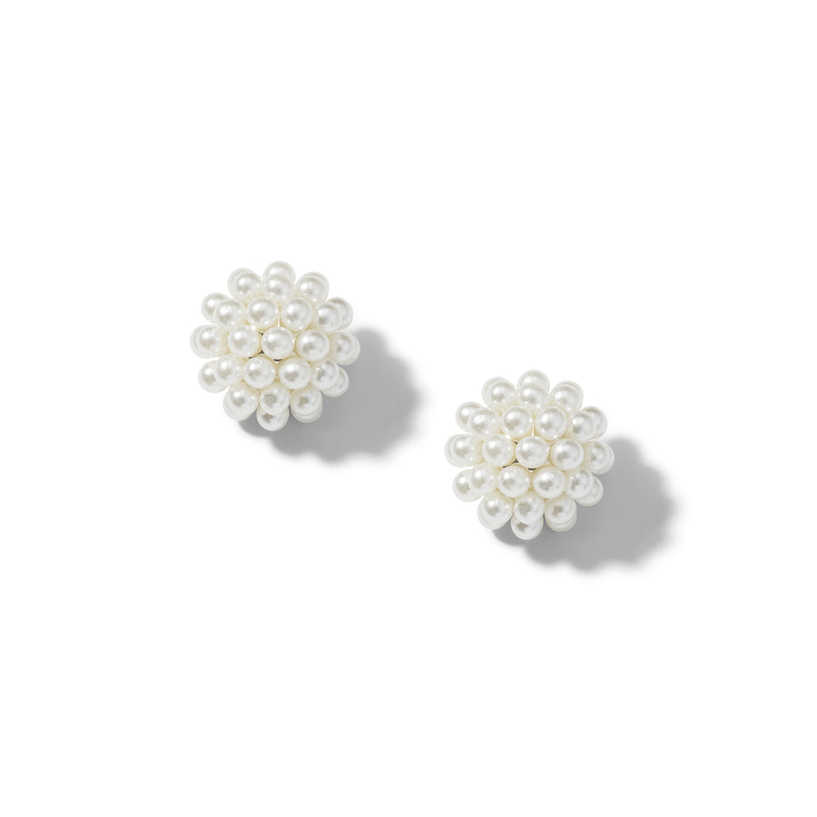 Dominique Petite Pearly Stud Earrings
