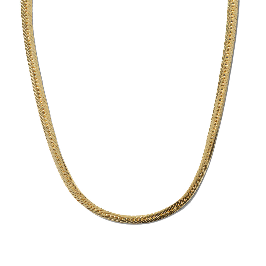 Zariah Luxe 18K Gold Snake Chain Choker Necklace