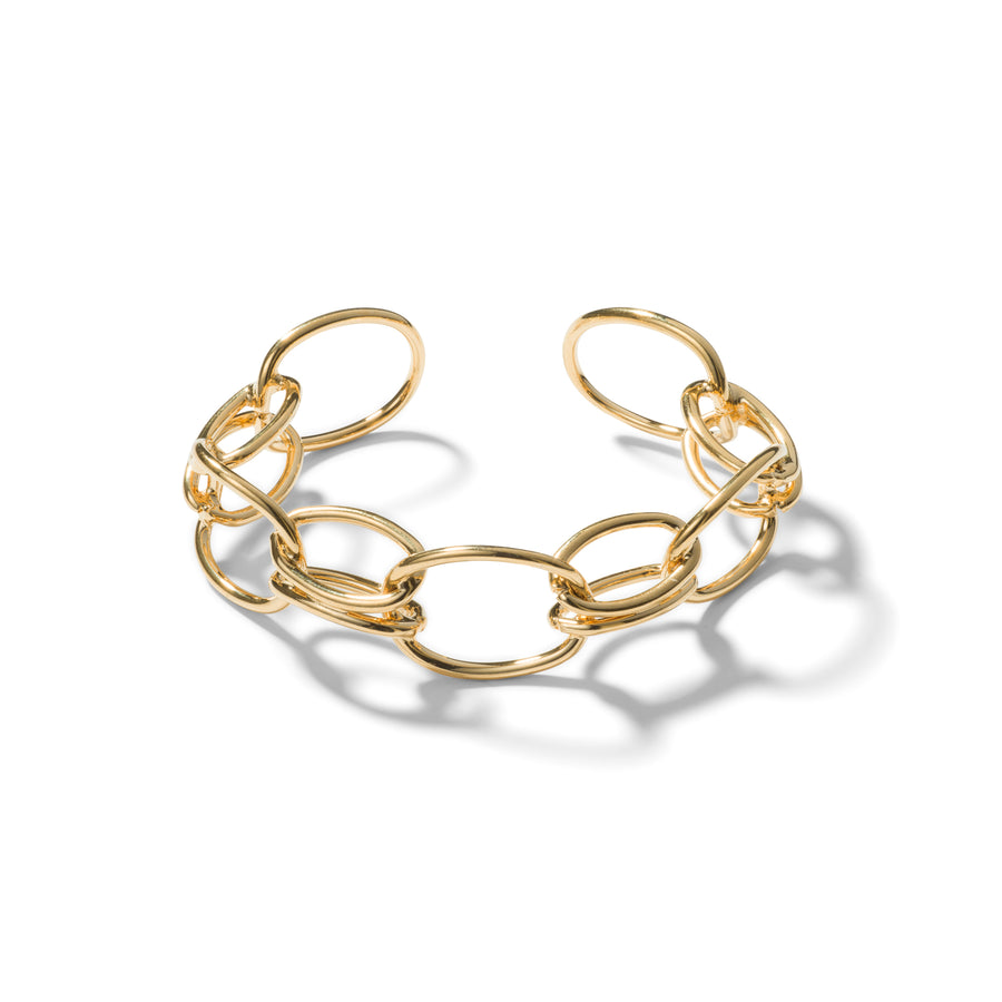 Dakota Hula 18K Gold Cuff Bracelet