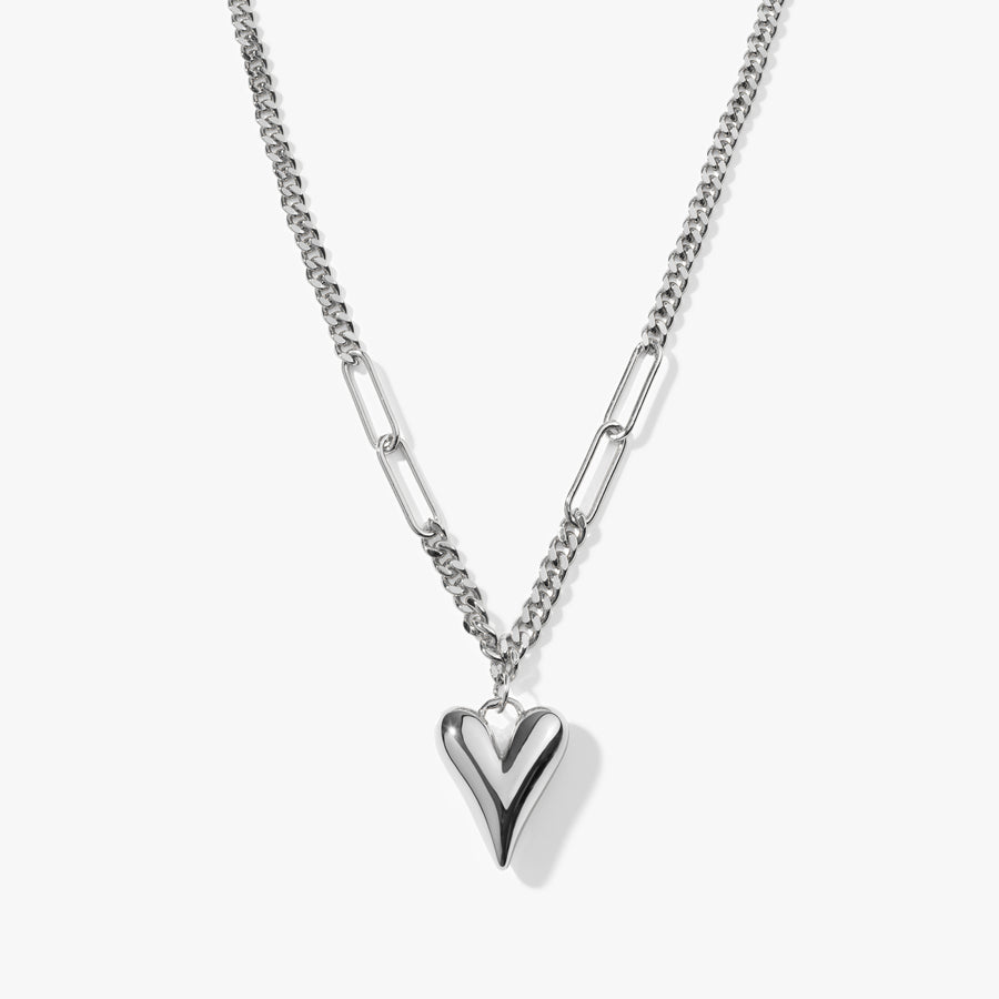 Freya Heart-You Luxe duo chain necklace